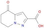 4-oxo-4H,5H,6H,7H-pyrazolo[1,5-a]pyridine-2-
carboxylic acid