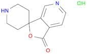 1H-Spiro[furo[3,4-c]pyridine-3,4'-piperidin]-1-one hydrochloride