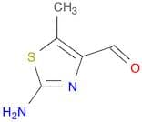 2-Amino-5-methylthiazole-4-carbaldehyde