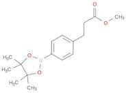 Methyl 3-(4-(4,4,5,5-tetramethyl-1,3,2-dioxaborolan-2-yl)phenyl)propanoate
