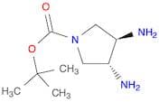 1-Pyrrolidinecarboxylicacid,3,4-diamino-,1,1-dimethylethylester,(3R,4R)-(9CI)