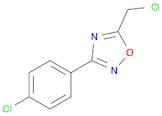5-(Chloromethyl)-3-(4-chlorophenyl)-1,2,4-oxadiazole