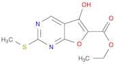 Ethyl 5-hydroxy-2-methylsulfanylfuro[2,3-d]pyrimidine-6-carboxylate