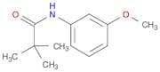 N-(3-Methoxyphenyl)-2,2-dimethylpropanamide