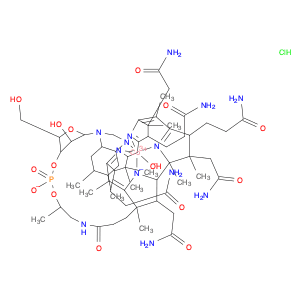 Cobinamide, Co-hydroxy-, f-(dihydrogen phosphate), inner salt, 3'-esterwith (5,6-dimethyl-1-a-D-ri…