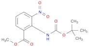 Benzoic acid, 2-[[(1,1-dimethylethoxy)carbonyl]amino]-3-nitro-methyl ester