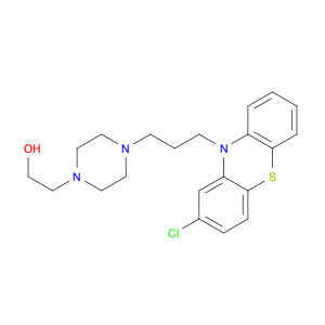 1-(2-Hydroxyethyl)-4-(3-(2-chloro-10-phenothiazinyl)propyl)piperazine
