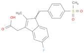 5-Fluoro-2-methyl-1-[[4-(methylsulfonyl)phenyl]methylene]-1H-indene-3-acetic acid