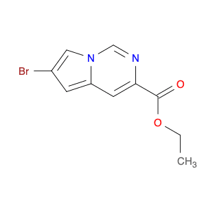 ethyl 6-bromoH-pyrrolo[1,2-f]pyrimidine-3-carboxylate