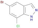 5-bromo-7-chloro-1H-indazole