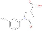 1-(3-Methylphenyl)-5-oxopyrrolidine-3-carboxylic acid