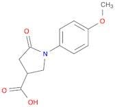1-(4-Methoxy-phenyl)-5-oxo-pyrrolidine-3-carboxylic acid