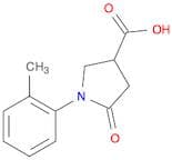 5-Oxo-1-o-tolyl-pyrrolidine-3-carboxylic acid