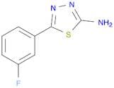 5-(3-Fluorophenyl)-1,3,4-thiadiazol-2-amine