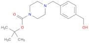 tert-Butyl 4-[4-(hydroxymethyl)benzyl]tetrahydro-1(2H)-pyrazinecarboxylate