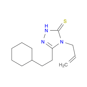 4-Allyl-5-(2-cyclohexylethyl)-4H-1,2,4-triazole-3-thiol