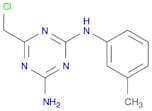 6-(Chloromethyl)-N-(3-methylphenyl)-1,3,5-triazine-2,4-diamine
