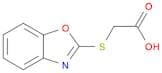 (1,3-Benzoxazol-2-ylthio)acetic acid