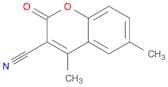 4,6-dimethyl-2-oxo-2H-chromene-3-carbonitrile