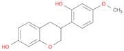 2H-1-BENZOPYRAN-7-OL, 3,4-DIHYDRO-3-(2-HYDROXY-4-METHOXYPHENYL)-