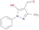5-Hydroxy-3-methyl-1-phenylpyrazole-4-carbaldehyde