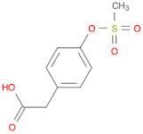 4-[(Methylsulfonyl)oxy]-benzeneacetic acid