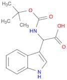 2-((tert-Butoxycarbonyl)amino)-2-(1H-indol-3-yl)acetic acid