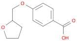 4-(Tetrahydrofuran-2-ylmethoxy)benzoic acid
