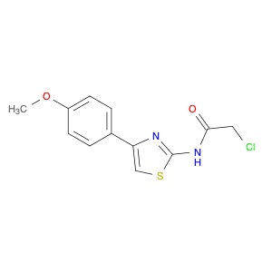 2-CHLORO-N-[4-(4-METHOXY-PHENYL)-THIAZOL-2-YL]-ACETAMIDE