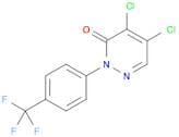 4,5-Dichloro-2-[4-(trifluoromethyl)phenyl]pyridazin-3(2H)-one
