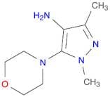 1,3-Dimethyl-5-morpholino-1H-pyrazol-4-amine