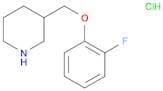 3-((2-Fluorophenoxy)methyl)piperidine hydrochloride
