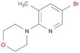 5-Bromo-3-methyl-2-(morpholino)pyridine