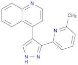 4-[3-(6-METHYL-2-PYRIDINYL)-1H-PYRAZOL-4-YL]-QUINOLINE