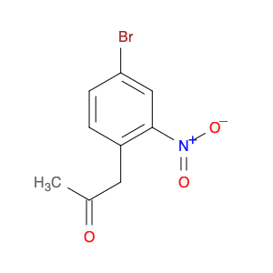 4-Bromo-2-(2-oxopropyl)-1-nitrobenzene