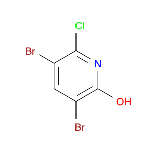 3,5-Dibromo-6-chloropyridin-2-ol