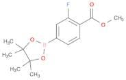 Methyl 2-fluoro-4-(4,4,5,5-tetramethyl-1,3,2-dioxaborolan-2-yl)benzoate