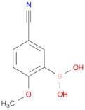 Boronic acid, (5-cyano-2-methoxyphenyl)- (9CI)