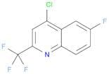 4-Chloro-6-fluoro-2-(trifluoromethyl)quinoline