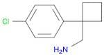 [1-(4-Chlorophenyl)cyclobutyl]methanamine