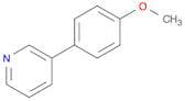 3-(4-Methoxyphenyl)pyridine