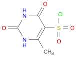 6-Methyl-2,4-dioxo-1,2,3,4-tetrahydropyrimidine-5-sulfonyl chloride