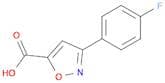 3-(4-Fluoro-phenyl)-isoxazole-5-carboxylic acid