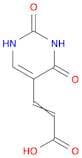 (E)-3-(2,4-Dioxo-1,2,3,4-tetrahydropyrimidin-5-yl)acrylic acid