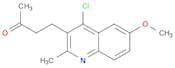 4-(4-Chloro-6-methoxy-2-methylquinolin-3-yl)butan-2-one