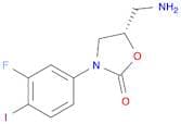 2-Oxazolidinone, 5-(aMinoMethyl)-3-(3-fluoro-4-iodophenyl)-, (5S)-