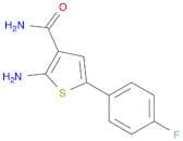 3-ThiophenecarboxaMide, 2-aMino-5-(4-fluorophenyl)-