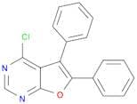 Furo[2,3-d]pyrimidine, 4-chloro-5,6-diphenyl-