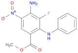 Methyl 4-amino-3-fluoro-5-nitro-2-(phenylamino)benzoate