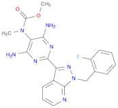 methyl N-(4,6-diamino-2-{1-[(2-fluorophenyl)methyl]-1H-pyrazolo[3,4-b]pyridin-3-yl}pyrimidin-5-yl)…
